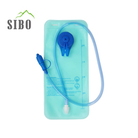 Poche à eau imperméable professionnelle Sibo Manufacturer 1,5 L pour le camping, la chasse et la pêche en plein air - Conception robuste, anti-éclatement