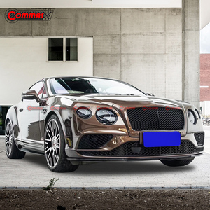 Nouvelle arrivée : Lame avant en fibre de carbone sèche style V8S pour Bentley Continental GT – Pièces de modification de pare-chocs avant - Product Image 2