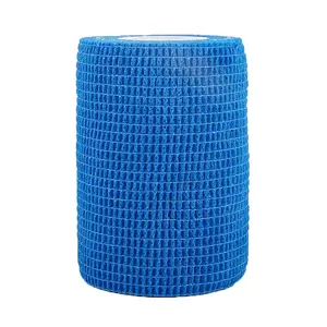 Oem Non-Woven Self Adhesive Vet Wrap Self-Adhesive Cohesive Elastic Bandage For Pet