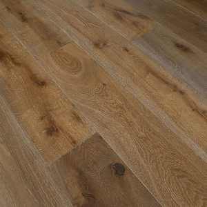 Plancher de parc suspendu en <span class=keywords><strong>bois</strong></span> de chêne blanc, 220 mm de large, style vintage, européen - Product Image 2