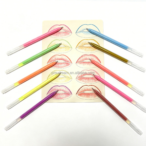 Stylo marqueur pour microblading des sourcils, stylo gel marqueur cutané PMU, outils de marquage pour le positionnement du maquillage permanent - Product Image 6
