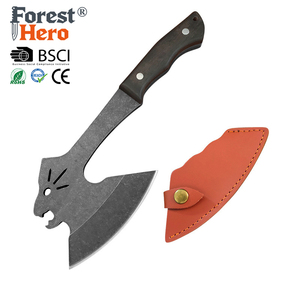 Chất lượng cao lưỡi thép không gỉ gỗ xử lý Survival Tomahawk chiến thuật Rìu cứu hộ lửa săn bắn Rìu - Product Image 1
