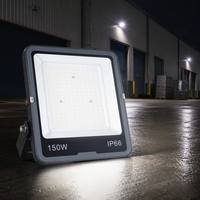 Projecteurs LED Slim Suspendus pour Grue Commerciale, 150W, IP66, Anti-Corrosion, Aluminium de Haute Qualité, pour Chantier de Construction