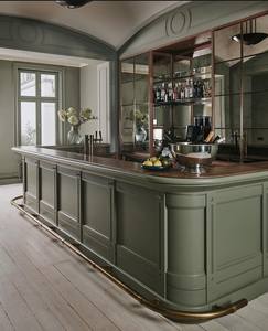 Vermont moderno lusso personalizzato verde mobile da <span class=keywords><strong>cucina</strong></span> popolare piccolo Design della <span class=keywords><strong>cucina</strong></span> in legno per la ristrutturazione della <span class=keywords><strong>cucina</strong></span> - Product Image 1