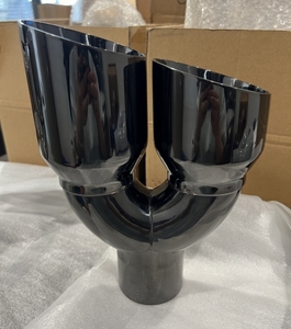 Embouts d'échappement universels en acier inoxydable 304 poli pour voiture, type Y, 63mm 76mm 3 pouces, double sortie angulaire - Product Image 5