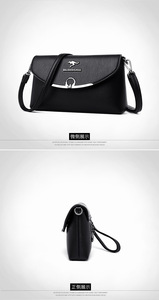 Luxury Designers PU Leather Shoulder Hand Bags Pocket Crossbody Bag Custom Women's Messenger Bags - Product Image 4