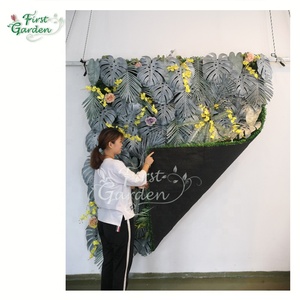 ผนังต้นไม้ประดิษฐ์พลาสติกคุณภาพสูงสีเทาแบบเต่าหลังสีเทา สำหรับตกแต่งหน้าต่าง ฉากงานแต่งงาน ตกแต่งคริสต์มาส พร้อมน้ำ - Product Image 4