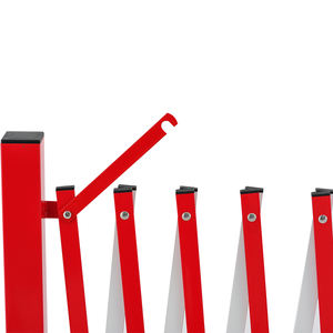 Trafik taşınabilir Metal geri çekilebilir çit bariyer geçici kalabalık kontrolü mobil katlanır güvenlik kapısı - Product Image 5