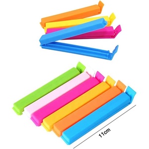 10 Pcs Nhựa Thực Phẩm Niêm Phong Kẹp Công Cụ Túi Clip Túi Niêm Phong Clip Niêm Phong Cong Thiết Kế Cho Thực Phẩm Lưu Trữ - Product Image 2