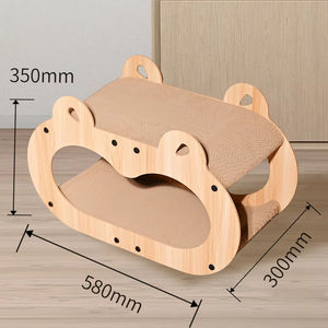 골판지 고양이 가구 휴식과 발 날카롭기를위한 대화 형 애완 동물 고양이 소파 - Product Image 3