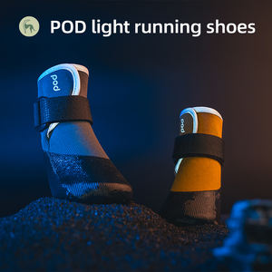 हॉट सेलिंग 4 पीसी नरम लुभावनी सूती पालतू कुत्तों के लिए गर्म पिल्ला जूते विरोधी पर्ची डिजाइन के साथ गर्म पिल्ला कुत्ते के जूते - Product Image 3