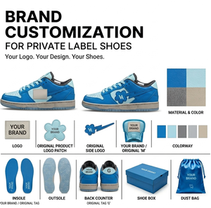 Baskets à la mode pour hommes personnalisés en usine logo OEM style <span class=keywords><strong>basket</strong></span>-ball chaussures de sport décontractées blanches et noires pour hommes sur mesure - Product Image 2
