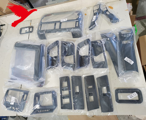 (Solo FIT guida a sinistra) rivestimento della copertura della decorazione del telaio interno dell'<span class=keywords><strong>auto</strong></span> per Toyota 4runner 2014-2019 - Product Image 5