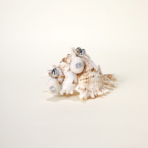 Water Drop <b>Stud</b> Earrings Faux Pearl White <b>Silver</b> Bezel Setting Women's Everyday Wear - Product Image 2
