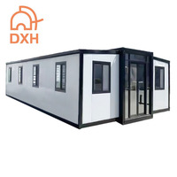 Casa Contenedor Expandible de Doble Ala, Directo de Fábrica, Impermeable, Prefabricada, para Uso como Dormitorio para Personal en Sitios Turísticos