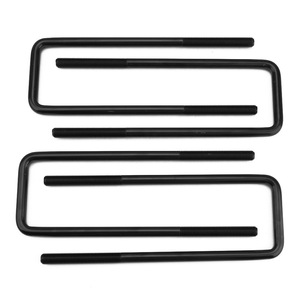 Ford F150 Lift Kit Steel U-Bolts <b>Elevating</b> Blocks 2004-2019 Rear Wheel Chassis Heightening <b>Parts</b> - Product Image 3