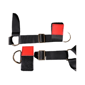 Ensemble d'accessoires de bondage SM pour adultes comprenant des menottes, un harnais, un collier, une bouche-bouclère - Jouets sexuels pour couples - Product Image 5