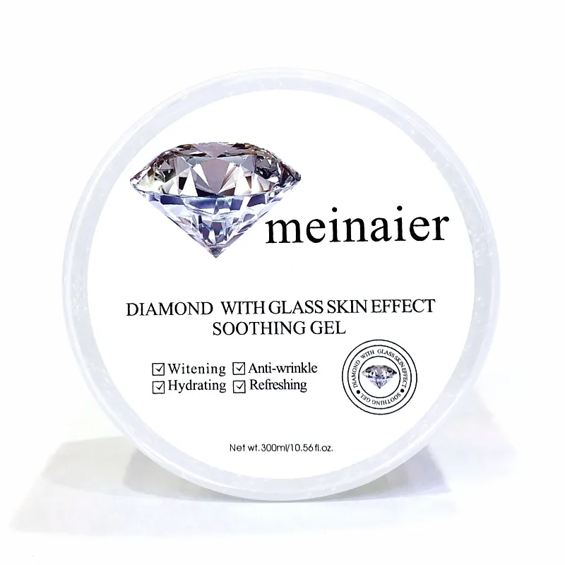 Hebben Voorraad Verzachtende Gel Diamond Anti-Rimpel Whitening Huidverzorging Gel Gezichtsmasker