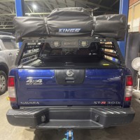 Couverture de benne rigide électrique manuelle enroulable pour Nissan Navara PRO Z9, en aluminium, rétractable, étanche, verrouillable, haute qualité