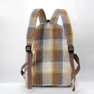 מסוגנן plaid תיק הספר קוריאני עבור בני נוער תרמיל נייד chered עבור תלמיד מותאם אישית rdחיית ספורט מזדמנים - Product Image 3