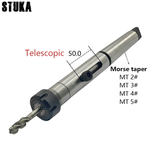 Telescopic tap <span class=keywords><strong>chuck</strong></span> chủ NổI Đuôi cổ morse côn cố định tay áo cho máy tiện phay chủ đề bên trong - Product Image 1