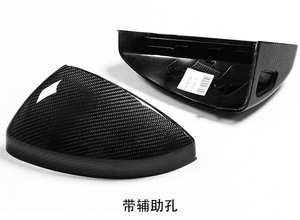 Pour l'approvisionnement exclusif transfrontalier : Nouvelles coques de rétroviseurs/revêtements de marche arrière <span class=keywords><strong>OLIVER</strong></span> en fibre de carbone noire de remplacement - Product Image 2