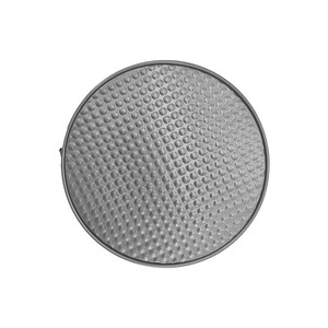 Moule à gâteau mousse rond à fond amovible en acier au carbone, fond alvéolé antiadhésif, gris, 1 pièce - Product Image 2