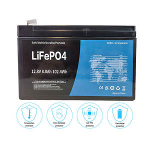 Penyimpanan Energi surya baterai DIY, sistem daya Rumah EBAK 18650 baterai EBAK Lifepo4 sel prismatis 12V 8Ah baterai Lithium Ion - Product Image 4