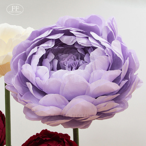 Handmade khổng lồ thực tế Nhân Tạo Mẫu Đơn Hoa giấy lớn cho đám cưới giáng sinh trang trí có tính năng thiết kế chất lượng cao - Product Image 2