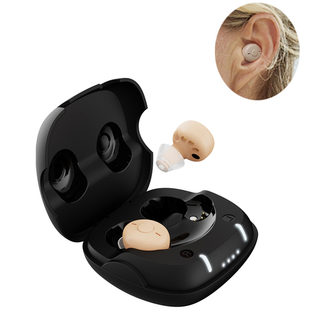 USA Price New Trend Ear Machine Cic Mini Digital Invisible Wireless Hearing Aids Rechargeable