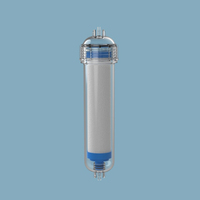 Boîtier de filtre vide T33 pour machine à eau domestique, à installer après le filtre en ligne