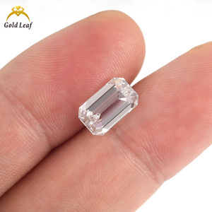 Gouden bladgroothandel smaragd geslepen 3.02CT laboratorium gekweekte diamant D VVS VS IGI certificaat voor juwelierswerk - Product Image 5
