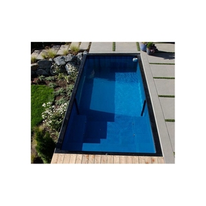Precio de fábrica <span class=keywords><strong>6X3</strong></span> Azulejo transparente Roble Thetford Casa de 7 dormitorios con contenedor de Reino Unido <span class=keywords><strong>Piscina</strong></span> - Product Image 1