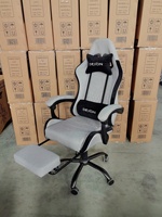 2025 nouveaux meubles de salle de jeu chaise de jeu en tissu lombaire réglable