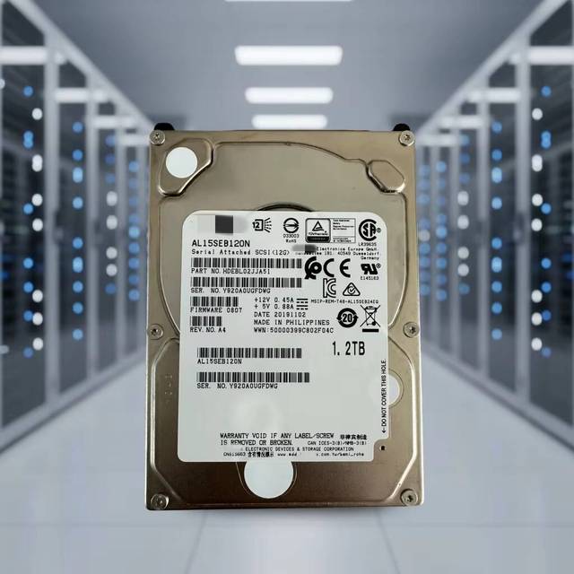 AL15SEB120N 1.2TB SAS 12Gb/s 10K 2.5 Inch Server Hard Drive HDD