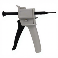Pistolet de distribution manuel AB durable, outil pratique pour l'assemblage électronique et le collage d'adhésifs céramiques et de verre