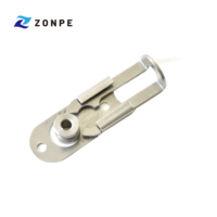 Loquet de sécurité robuste en acier inoxydable industriel pour baril, portail, armoire de bateau, verrouillable à cadenas