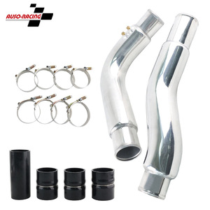 ชุดท่ออินเตอร์คูลเลอร์ Auso-Racing อลูมิเนียม 5.9L สำหรับ Dodge Ram ปี 2003-2007 อัพเกรดสำหรับเครื่องยนต์ดีเซล Cummins - Product Image 1