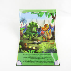 <span class=keywords><strong>Libro</strong></span> <span class=keywords><strong>de</strong></span> Cuentos Infantil Educativo <span class=keywords><strong>de</strong></span> Dinosaurios en 3D, con Portada Doble, Encuadernación Perfecta, Impresión con Laminación <span class=keywords><strong>de</strong></span> Película - Product Image 4