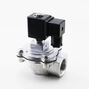 Pulse Right-Angle Dusting Cleaning Valves Pneumatic Power Diaphragm Solenoid Valve