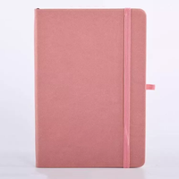 A5 organisateur en cuir PU personnalisé à couverture rigide Pages numérotées planificateur personnalisé carnet de notes Agenda Journal avec bande élastique
