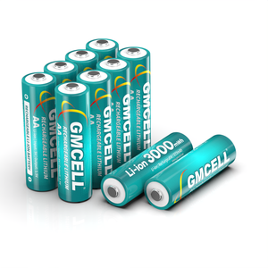 OEM Super Power Built-in 1.5V 3000mWh Lithium <b>Rechargeable</b> <b>Battery</b> AA/<b>AAA</b> for Daily Electronics - Product Image 1