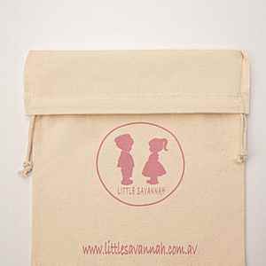 ถุงผ้าฝ้ายรีไซเคิลแบบมีเชือกผูก สำหรับใส่ของขวัญ  ถุงผ้ามัสลินออร์แกนิคแบบกำหนดเอง - Product Image 2