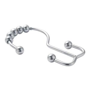 Wholesale Set of 12 Shower <b>Curtain</b> Ring Hooks Premium Poles Tracks & Accessories - Product Image 4