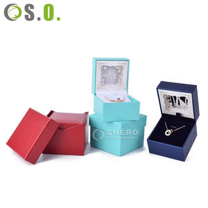 Cajas de Papel Rectangulares de Cuero Sintético con Logotipo Personalizado, Cajas de Joyería para Empaque de Pulseras de Compromiso, Caja para Brazaletes - Product Image 3