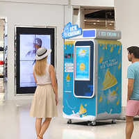 Distributore Automatico di Gelato Commerciale per Distributori Regionali, Macchina Smart per Gelato Soft Serve per Agenzie e Vendite Locali