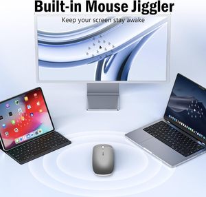 คอมพิวเตอร์ ฮาร์ดแวร์ ซอฟต์แวร์ เมาส์เกมมิ่งไร้สาย 2.4ghz เมาส์ออปติคอลแบบชาร์จได้ - Product Image 2