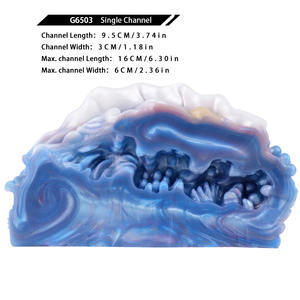 Geeba เครื่องถ้วยซิลิโคนสำเร็จความใคร่ผู้ชาย, เครื่องฝึกจินตนาการอวัยวะเพศชายจิ๋มสัตว์ของเล่นทางเพศผู้ใหญ่ - Product Image 3