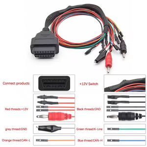 Câble de diagnostic <span class=keywords><strong>OBD2</strong></span> 16 broches MPPS V21 Breakout Tricore avec interrupteur 12V pour outil de diagnostic automobile - Product Image 3