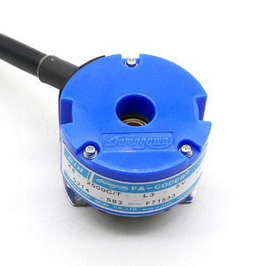 Tamagawa Rotary Encoder OIH48-2500C/<b>T</b>-L3-5V TS5214N583 5V Cable Leads Open Center - Product Image 2